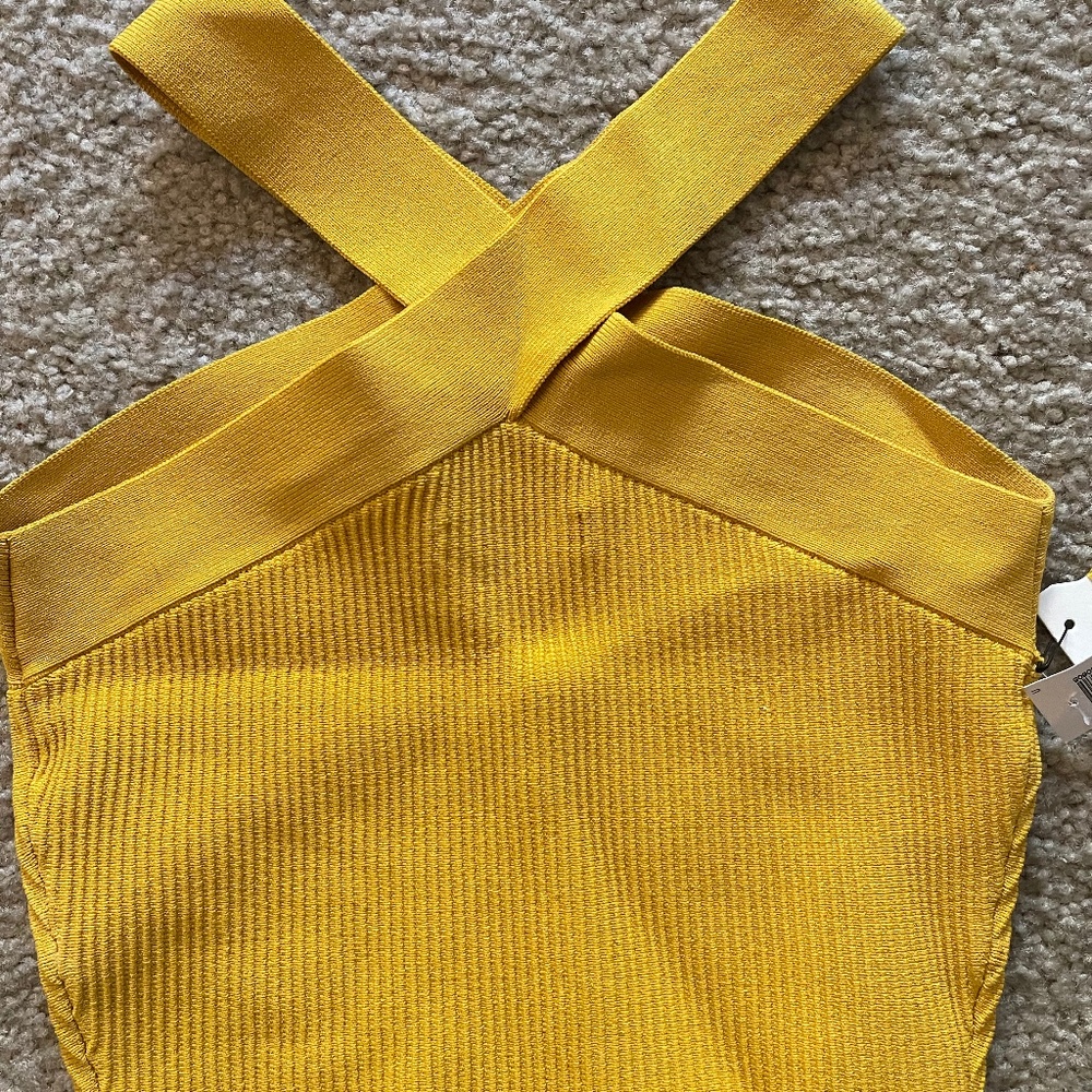 Sculpt Knit Criss Cross Tank